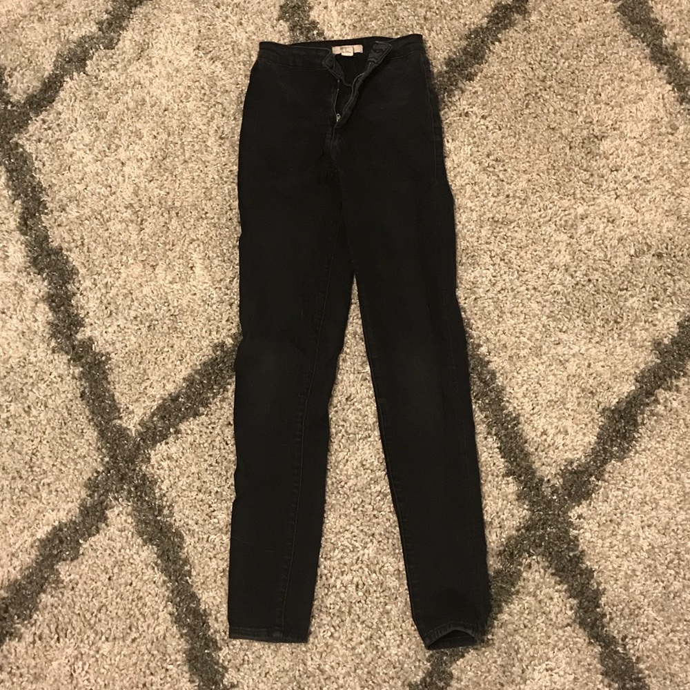 forever 21 high rise black jeans